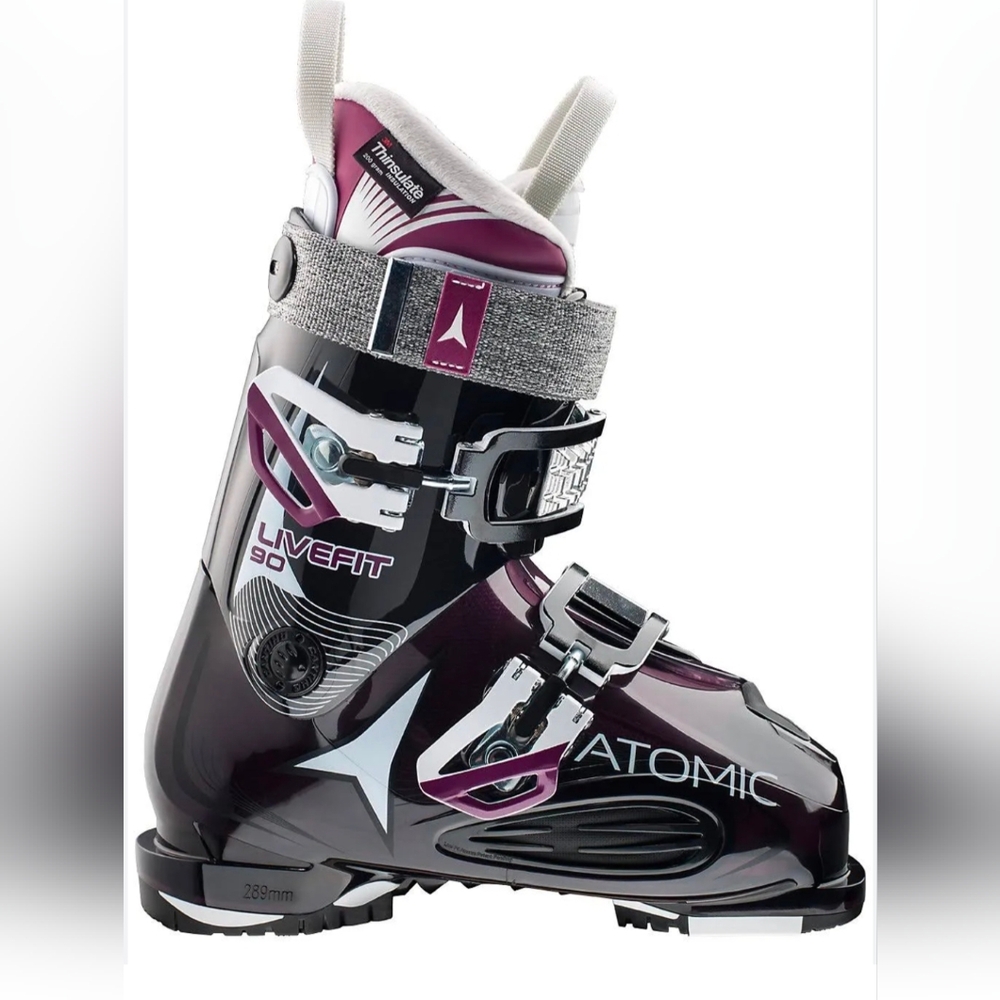 Women's ATOMIC Boots LF 90 W Purple Transp/Black